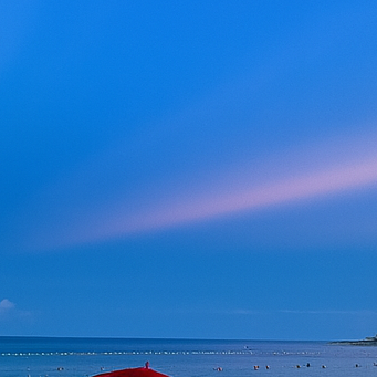 강원도 해욕장 야간개장