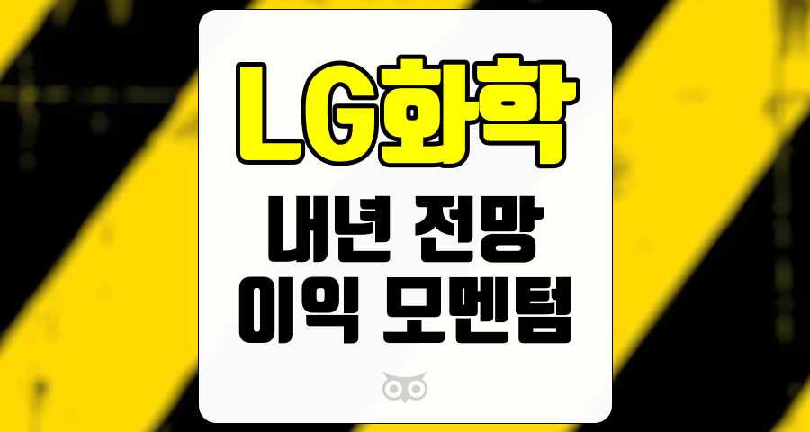 LG화학, 내년 전망과 이익 모멘텀의 회복 기대