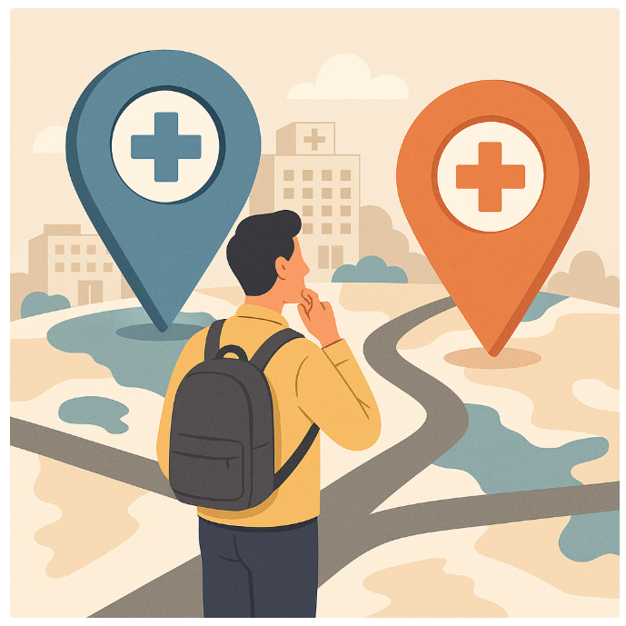 지방에 거주하며 방광암 치료 현실