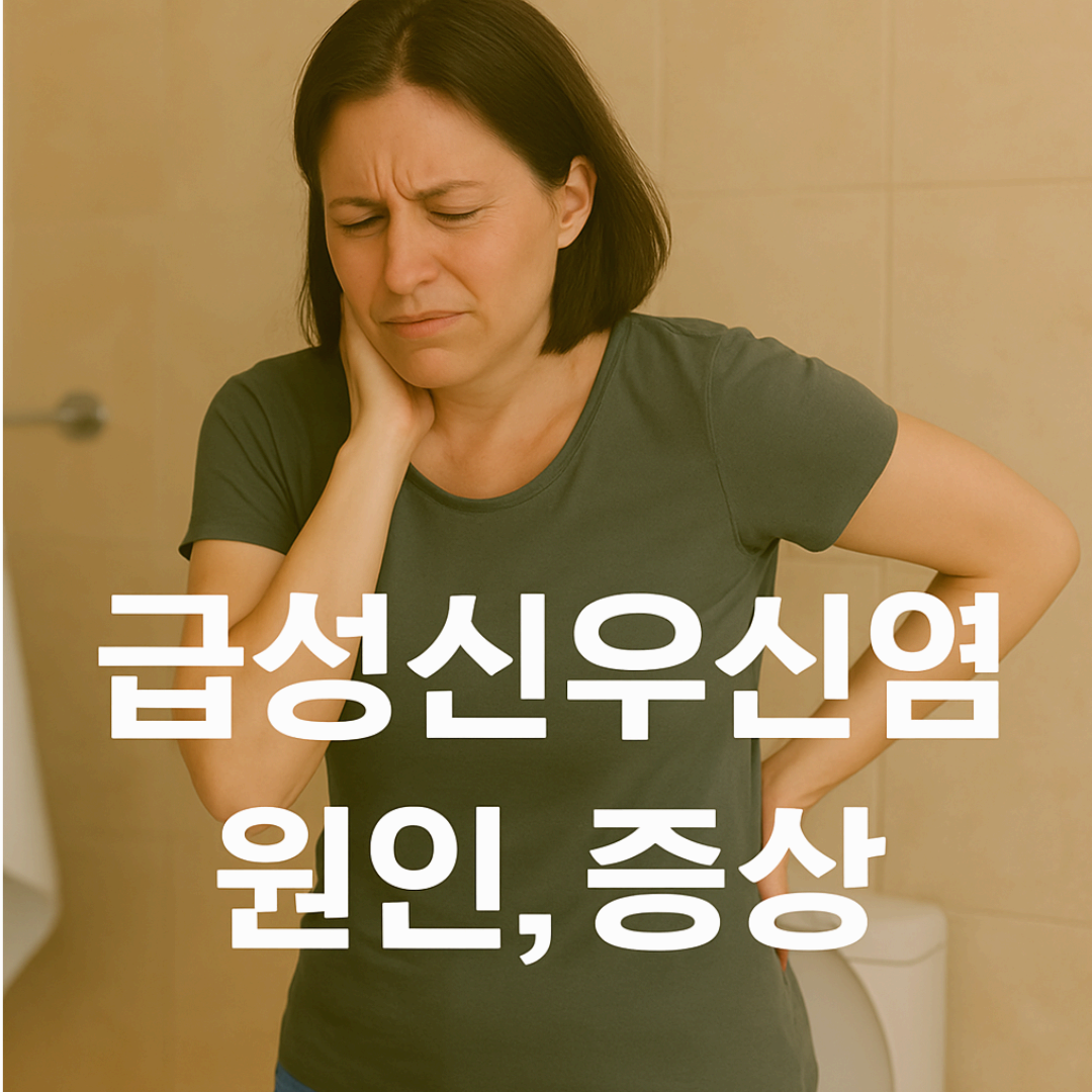 신장 건강, 급성신우신염부터 지켜주세요!