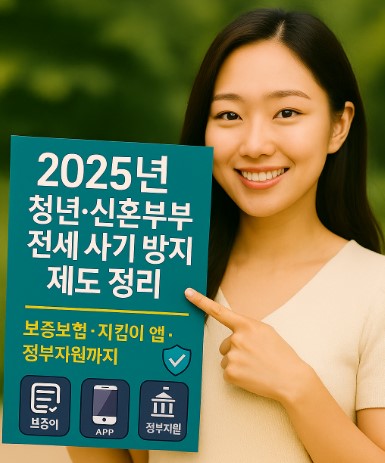 2025년 청년·신혼부부 전세 사기 방지 제도 정리 – 보증보험·지킴이 앱·정부지원까지