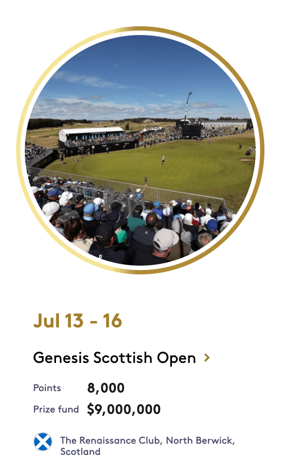 제네시스 스코티시 오픈