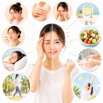 면역력 저하로 나타나는 주요 변화 정리1