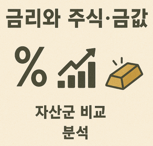금리와 주식&middot;금값 (자산군 비교 분석)