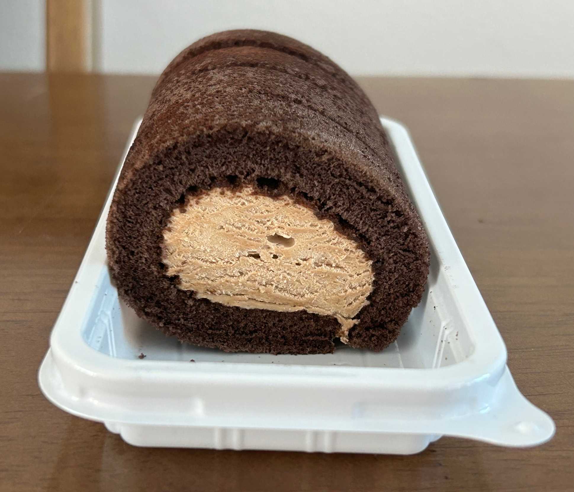 롤케이크 단면