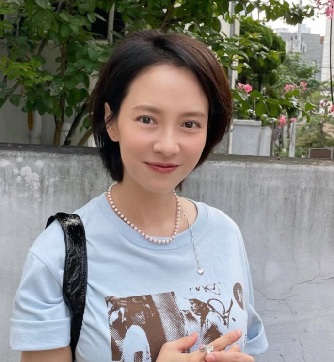 송지효 숏컷