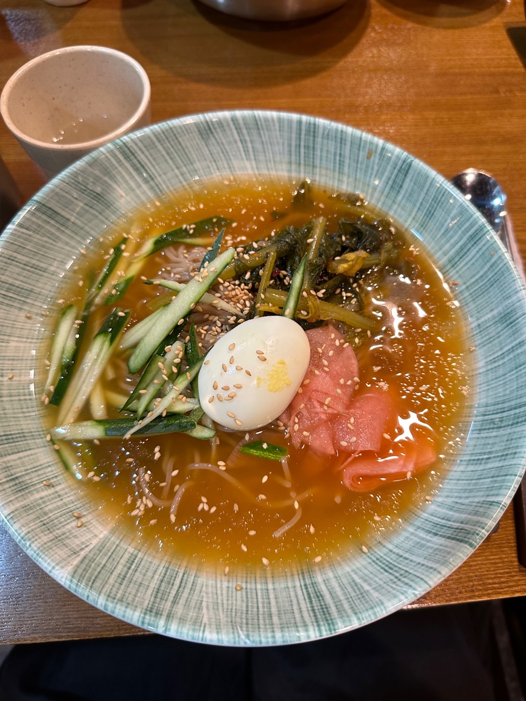 김치말이냉국수