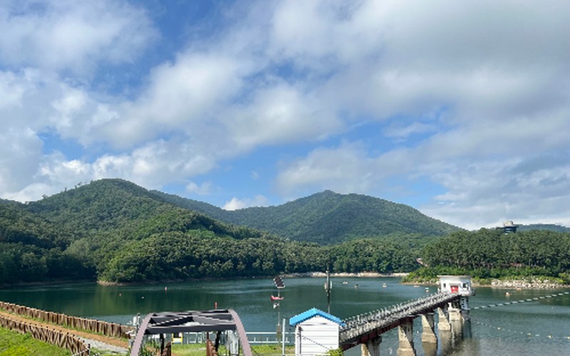 파주 산책하기 좋은 마장호수 출렁다리 둘레길 소요시간 주차비 대중교통 총