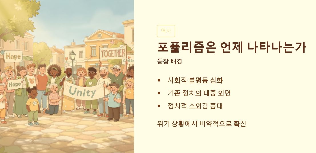 포퓰리즘의 뜻