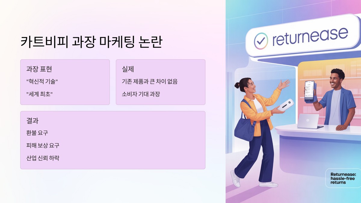 카트비피 마케팅 논란