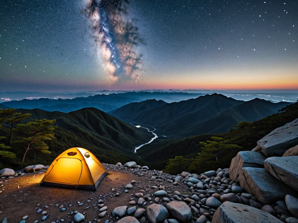 Bukaksan Mountain is open 24 hours a day, what are your opinions? (Participate in the survey), enjoy a delicious meal