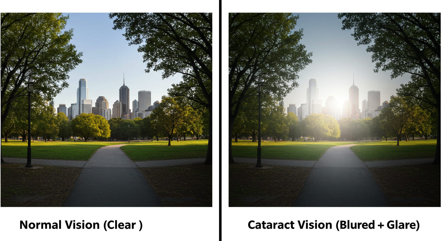 노인 백내장 최신 통계, 예방, 수술 정보