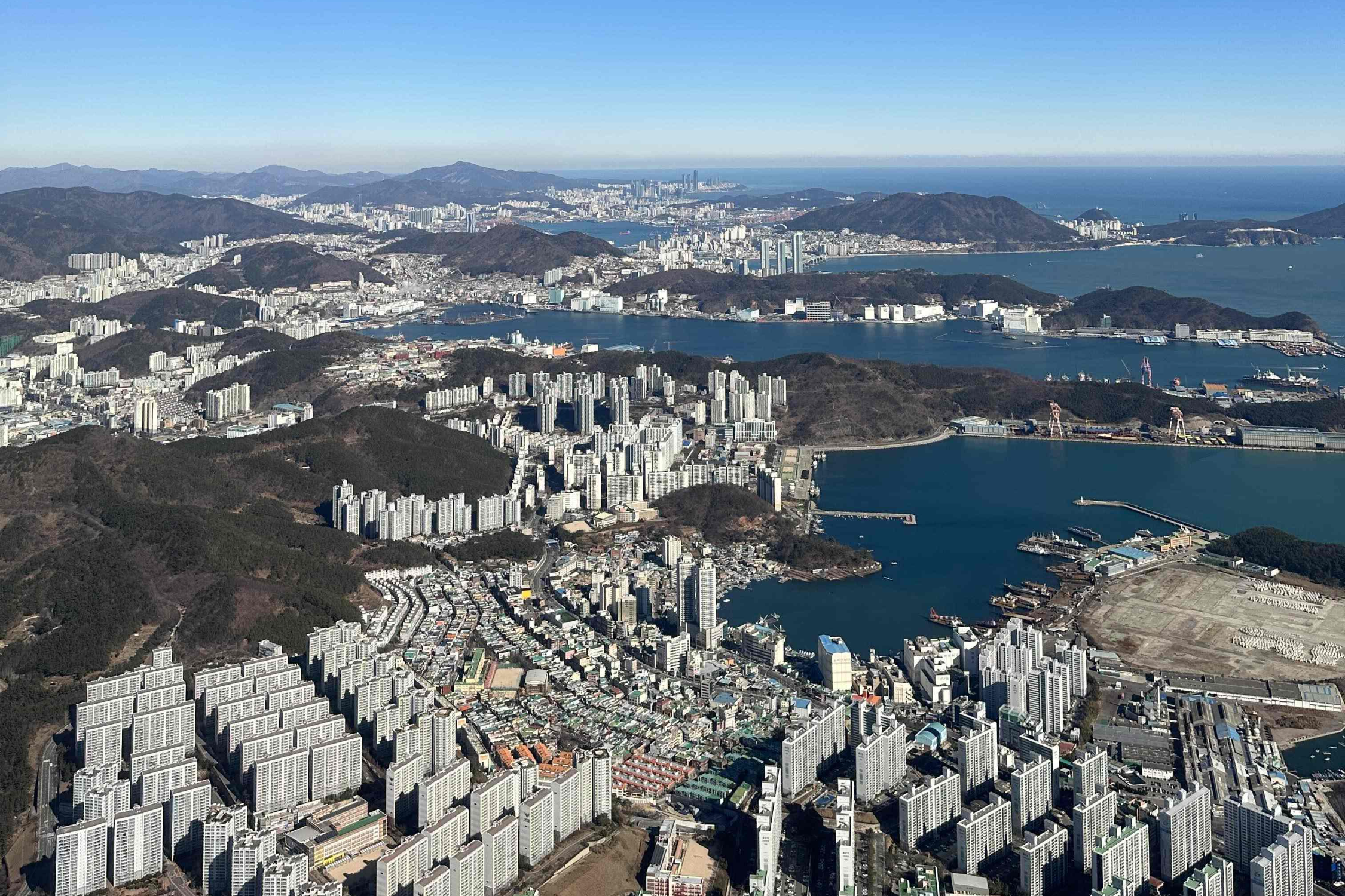 하늘에서-본-부산의-모습