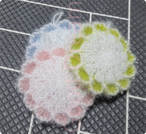 해바라기 평면수세미