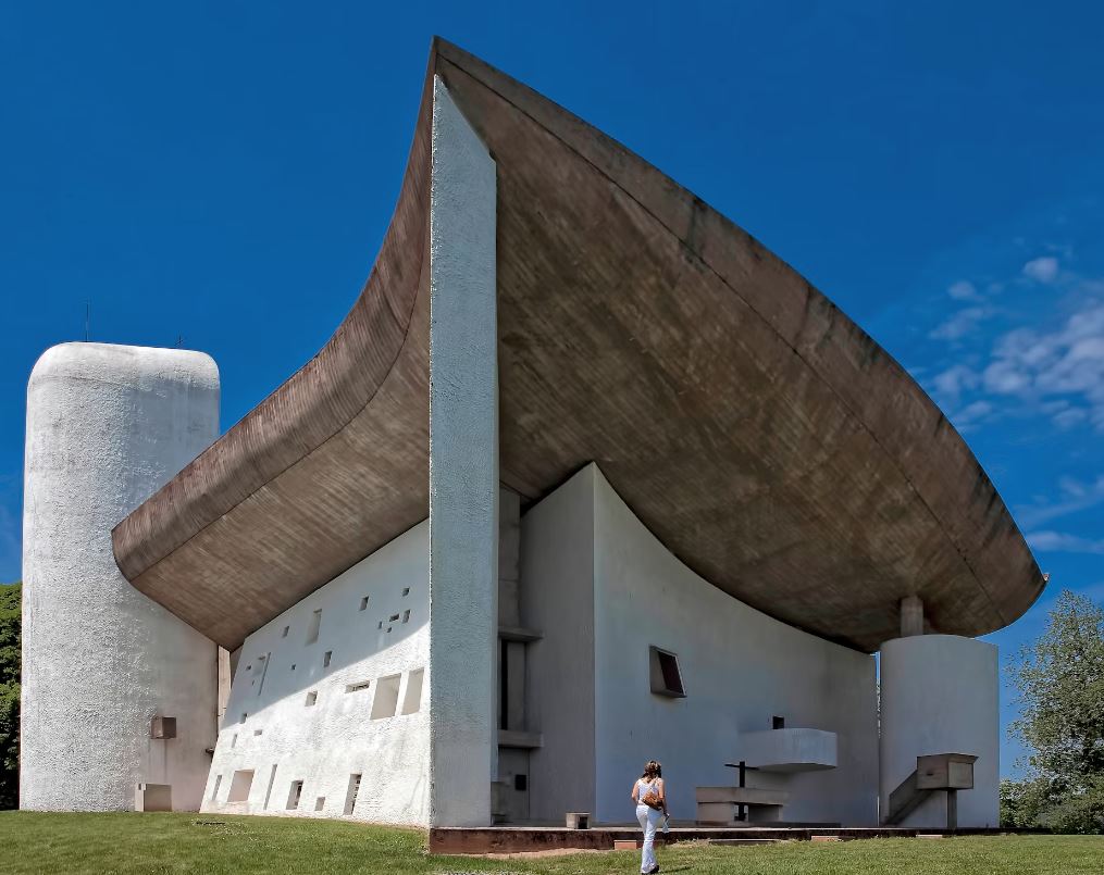 건축가 르꼬르뷔지에의 이력, 건축 특징 및 대표 건축물