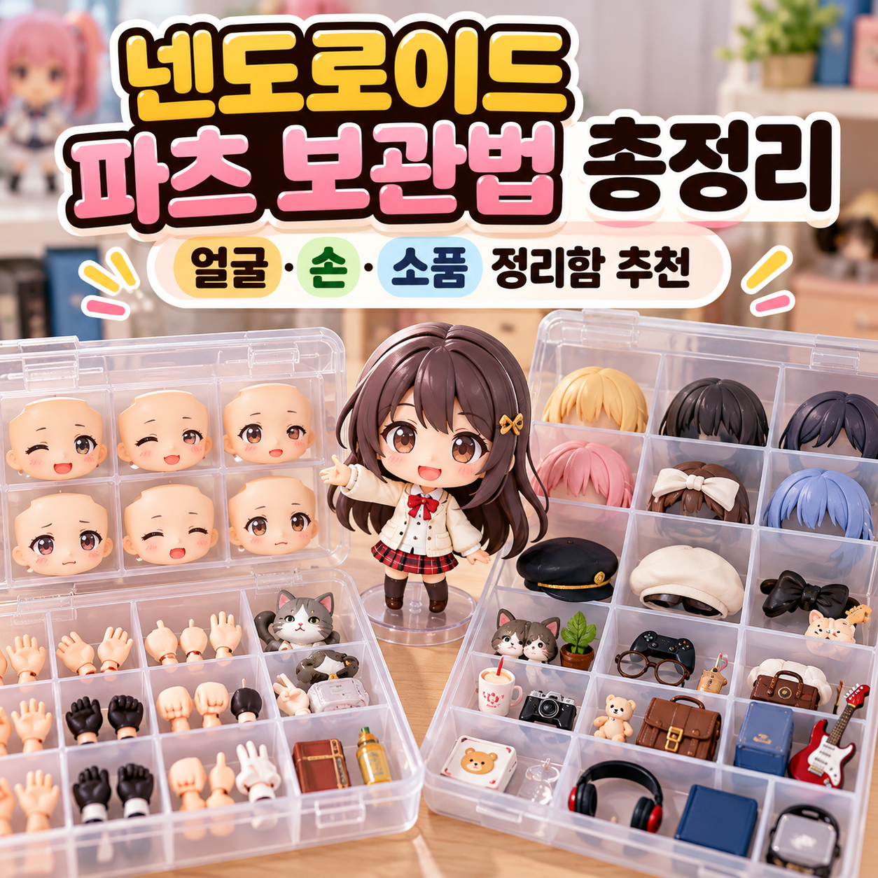 넨도로이드 파츠 보관법