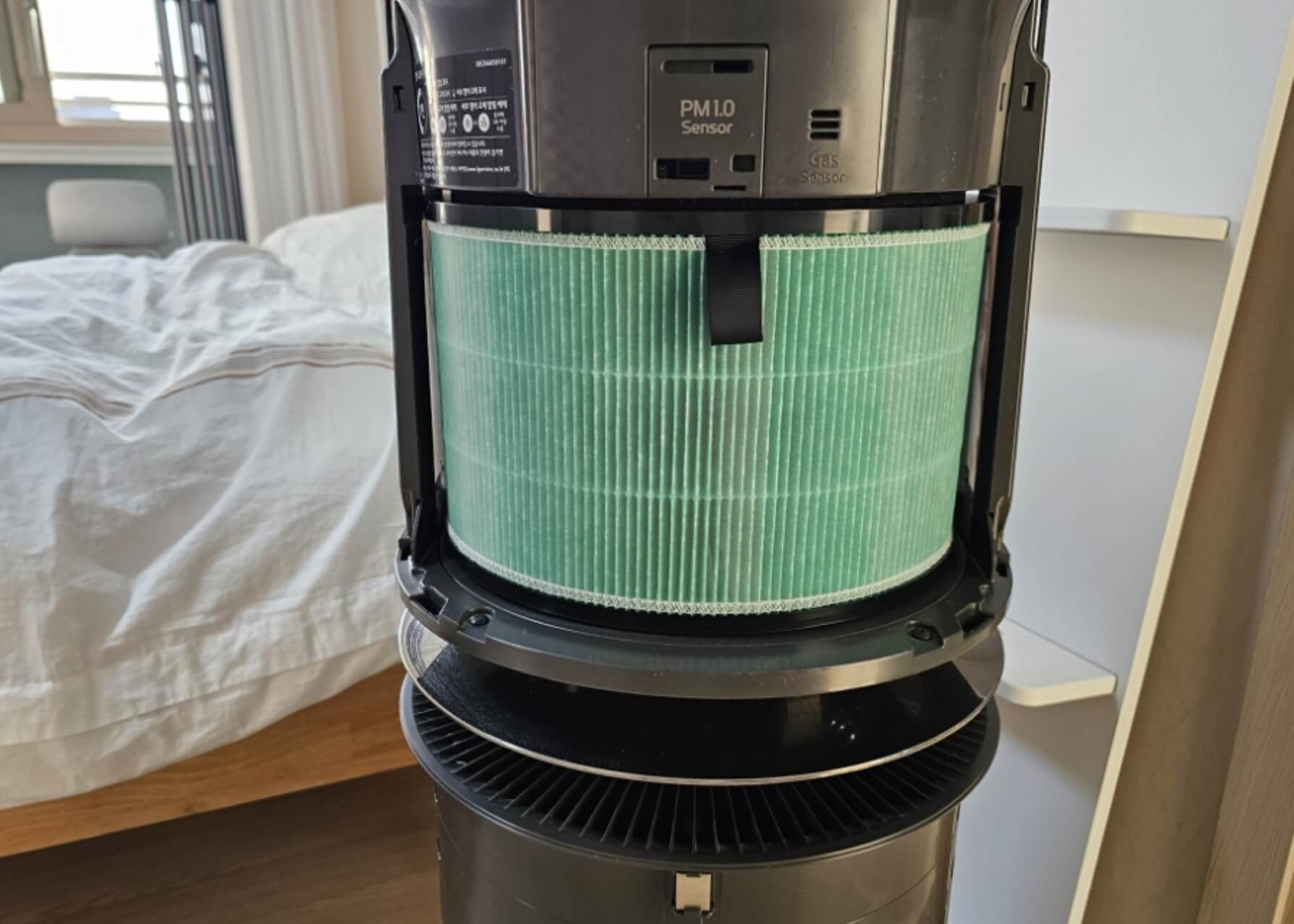 LG 퓨리케어 공기청정기 필터 교체