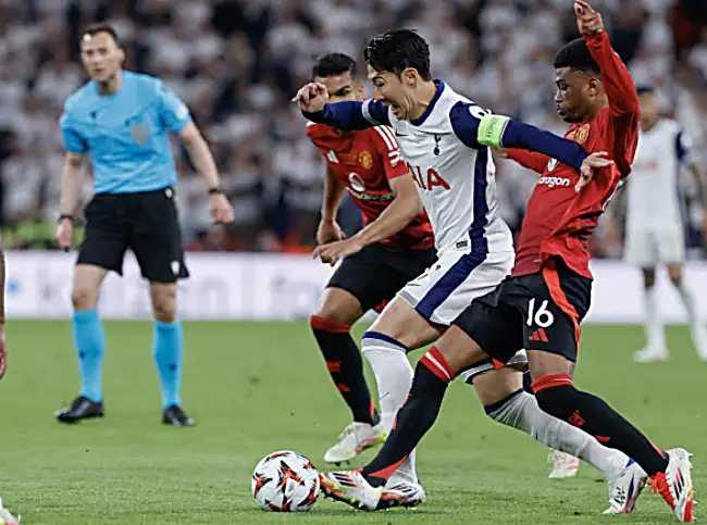 손흥민 첫 우승, 토트넘 1-0 맨유 유로파리그 결승전 리뷰, 하이라이트 분석