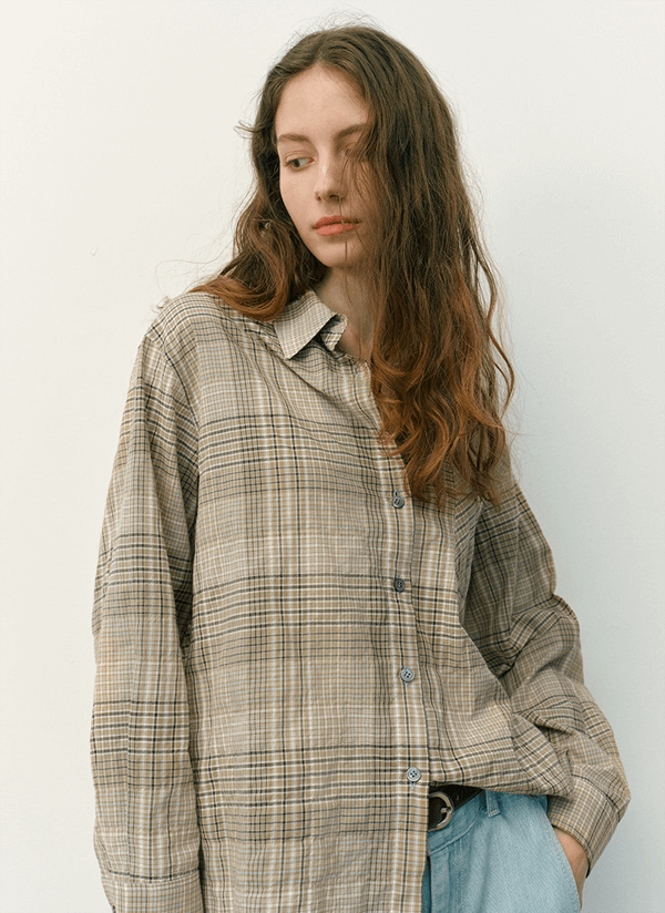 엄마친구아들 6회 정소민 체크셔츠