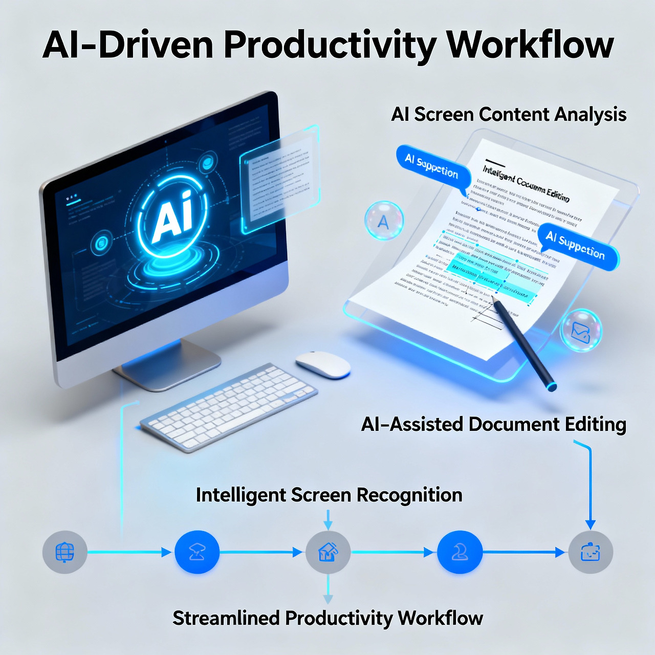 코파일럿 비전이 화면을 인식하여 작업을 돕는 이미지