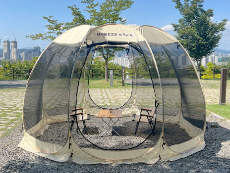 원터치 그늘막 사진