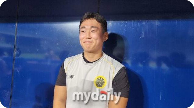 상무 피닉스 시절 류현인.[사진=마이데일리, 고척=김경현 기자]