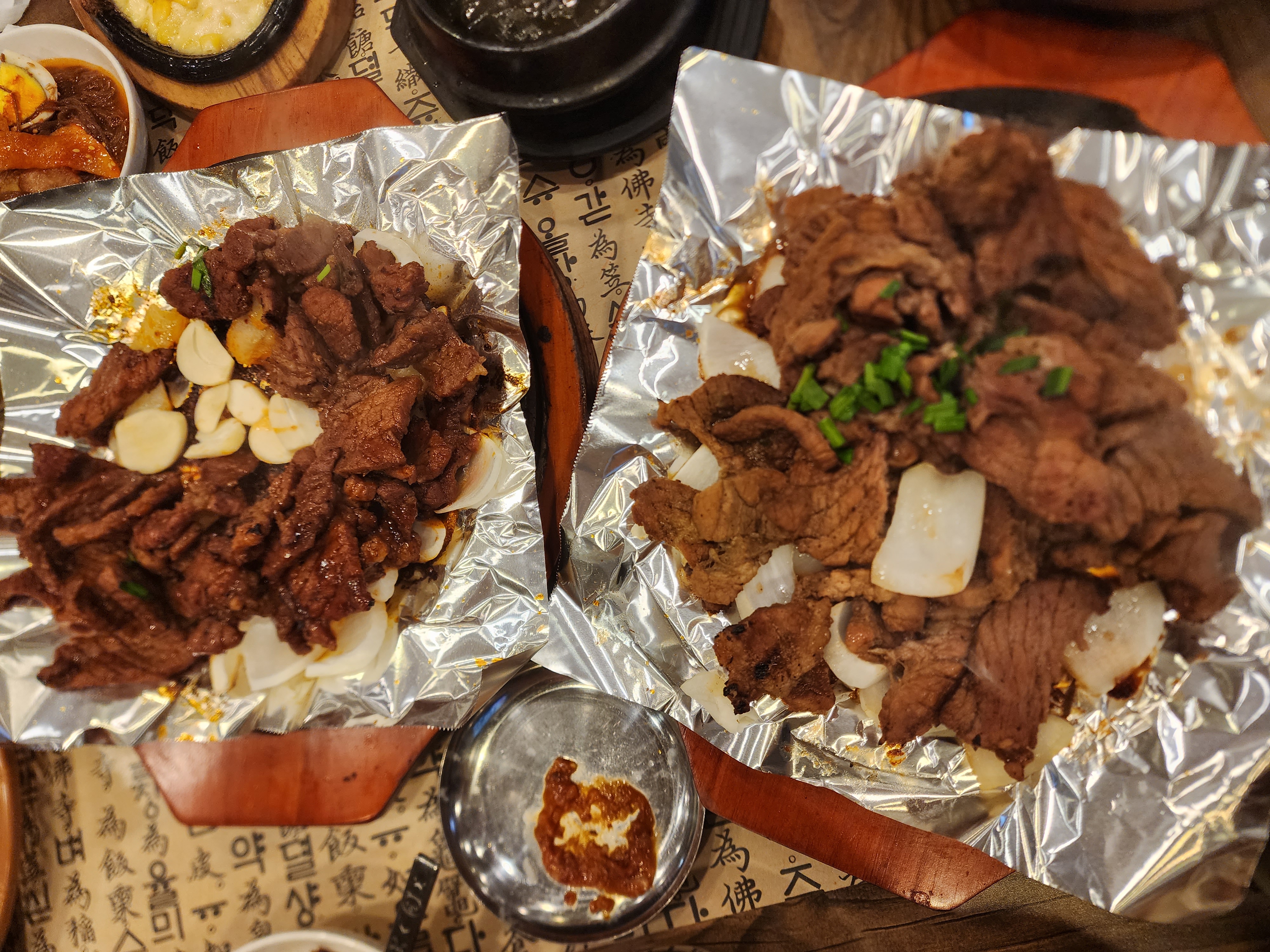돼지 석갈비&#44; 매운 석갈비