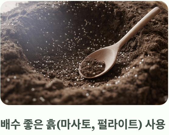 '과습'이라는 유일한 적을 피하는 법