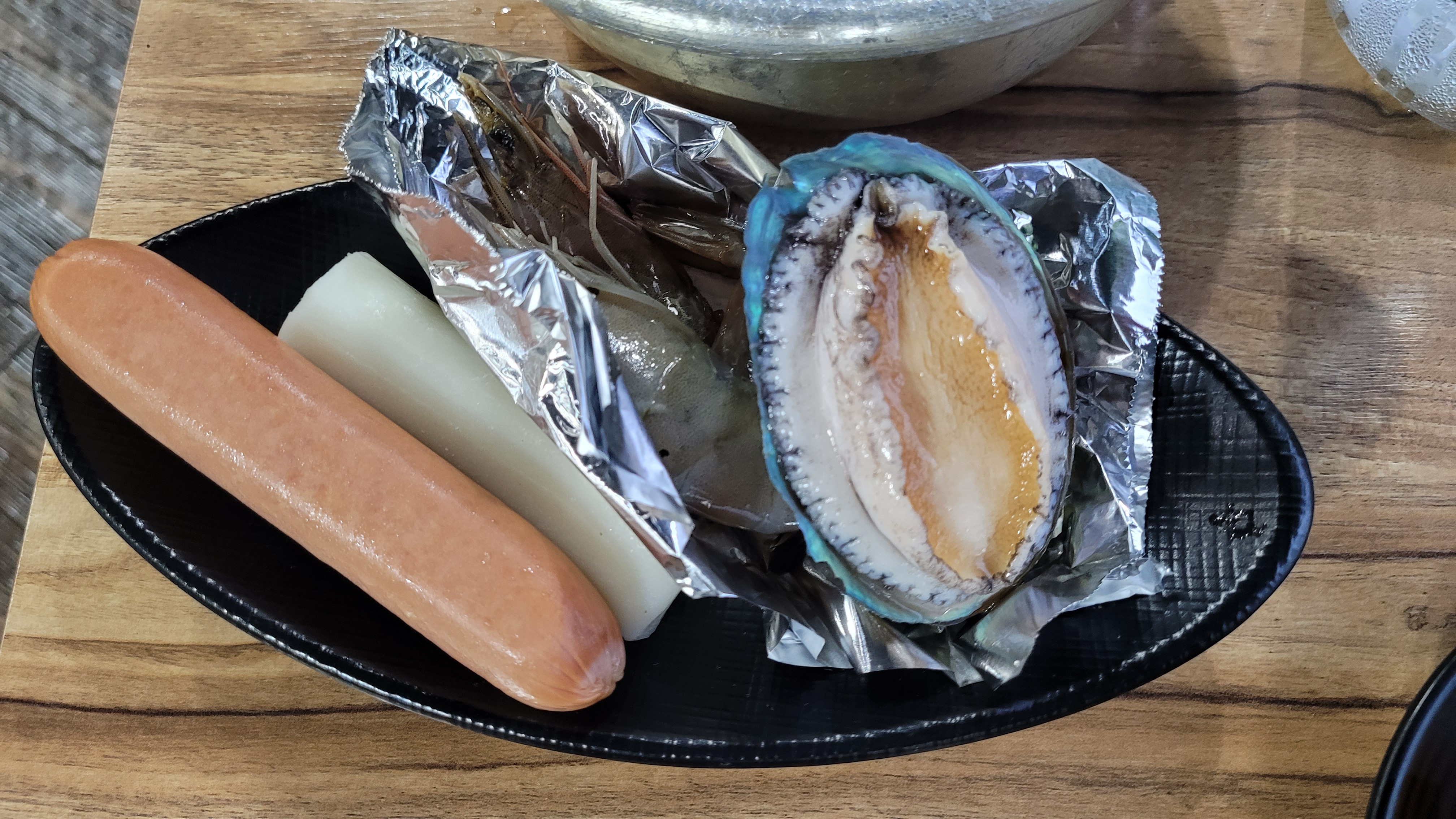 소시지 떡 전복