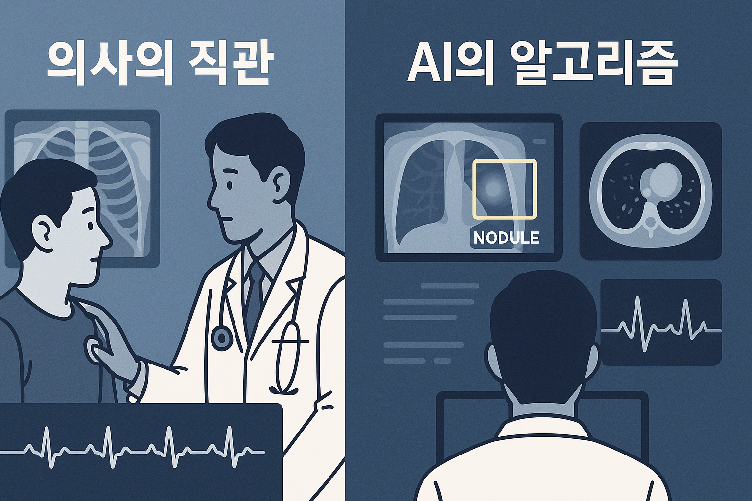 "진단 방식: 경험 중심 vs 데이터 기반"에 대한 이미지입니다.