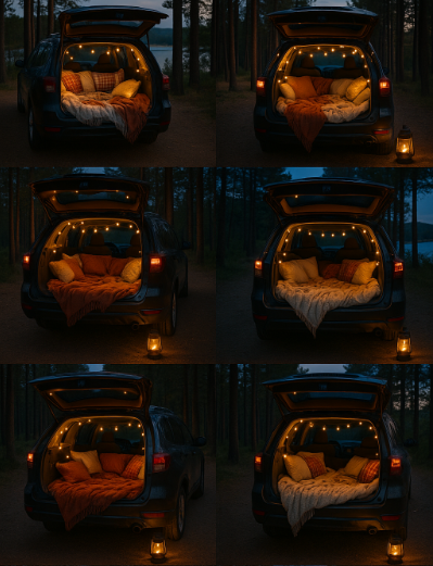 차박 캠핑 관련 사진