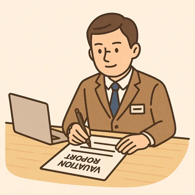 감정평가사 감정평가서 작성