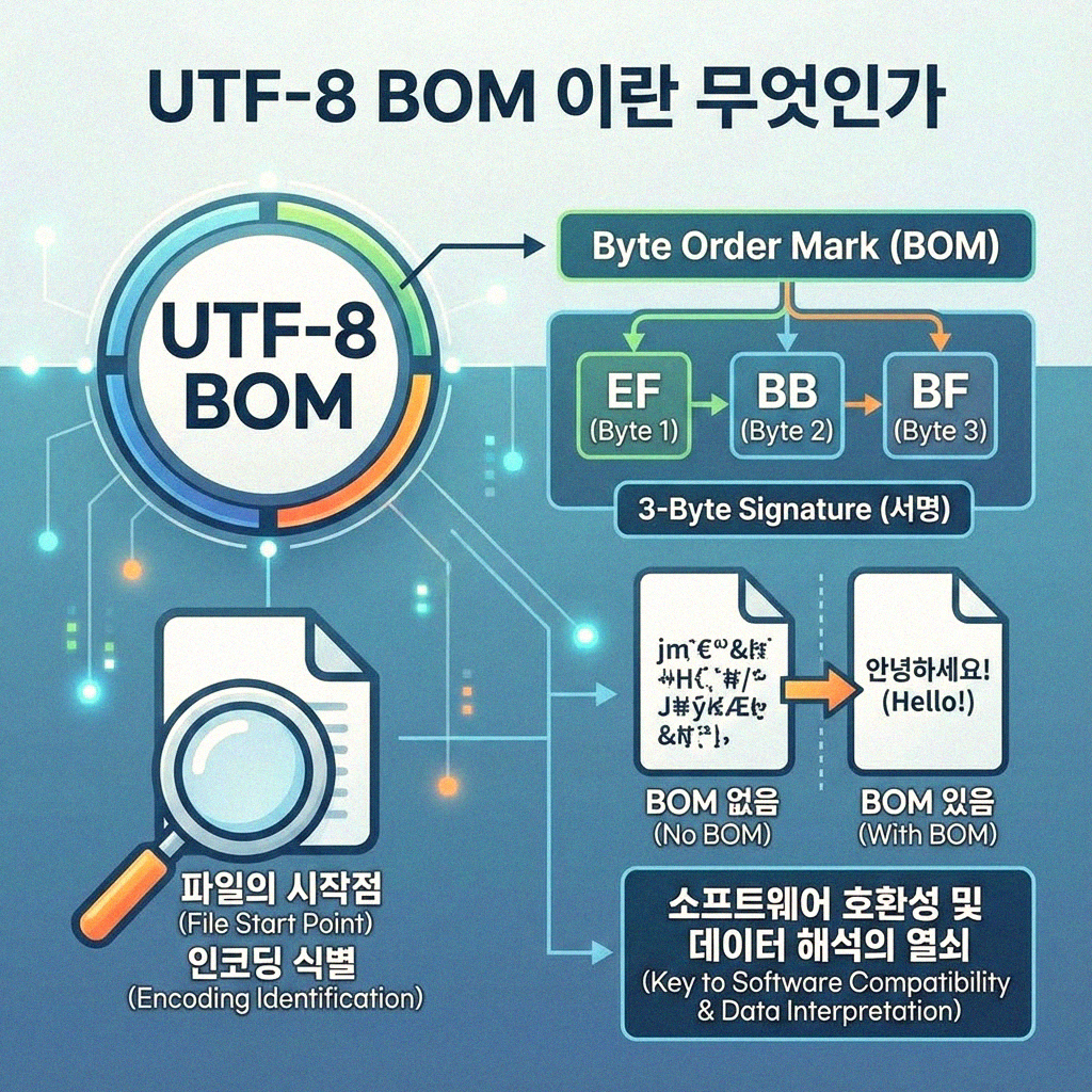 StreamReader UTF-8 BOM 제거 로직 이것만 알면 끝