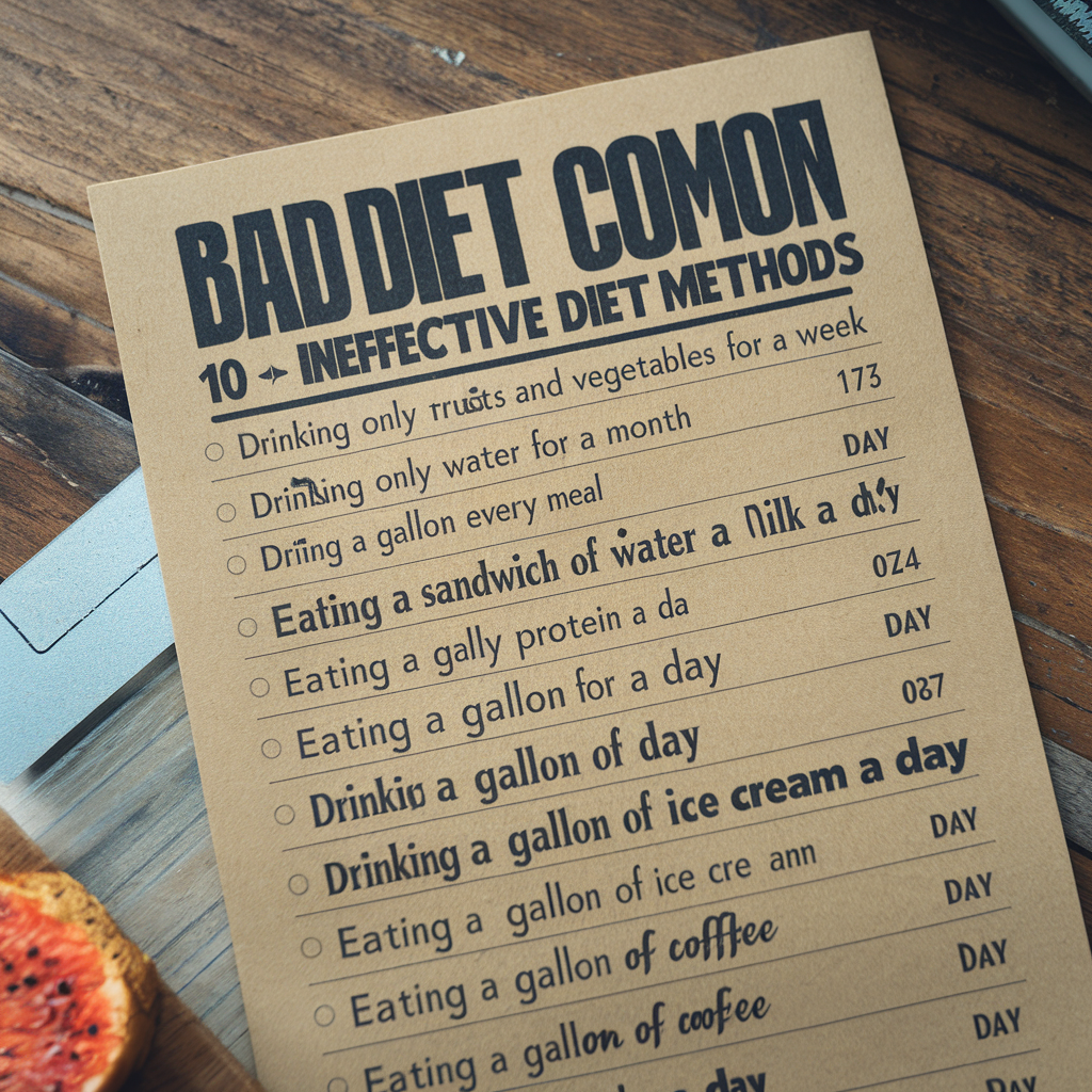 다이어트 실패 이유