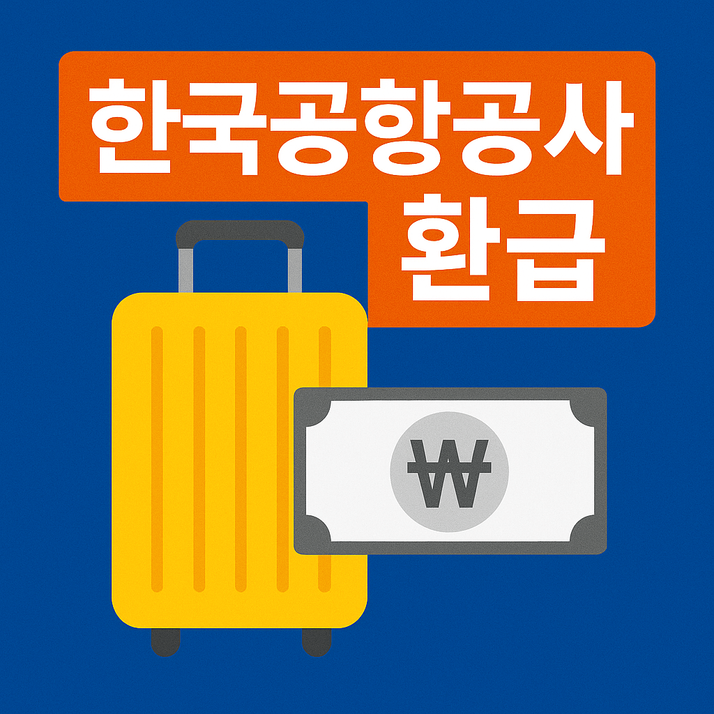 한국공항공사 환급