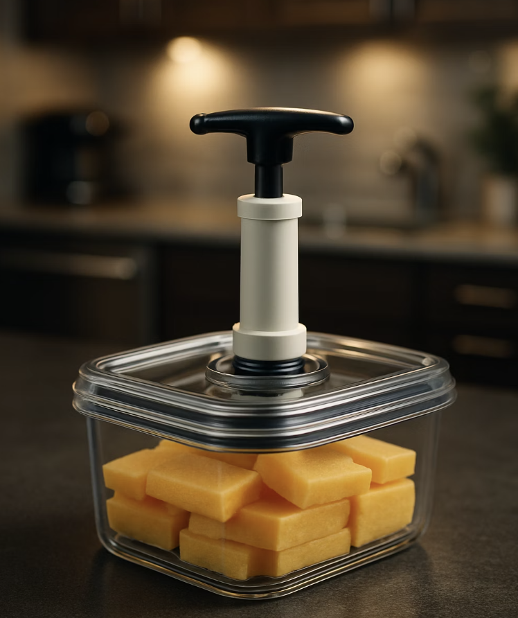 진공밀폐용기 식재료 신선도를 오래 유지할 수 있는 이유