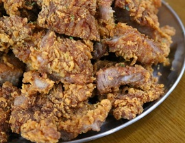 돼지갈비-후라이드-튀김