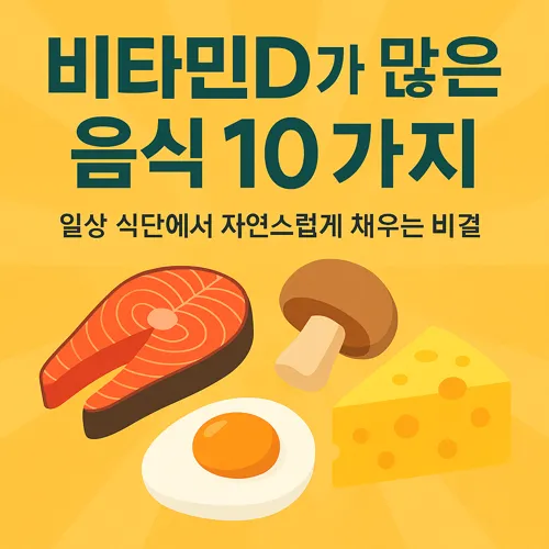 비타민D 음식