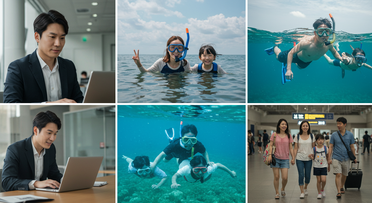 비즈니스, 액티비티, 가족 여행 등 다양한 상황에 맞는 여행자 보험 특약 조합.