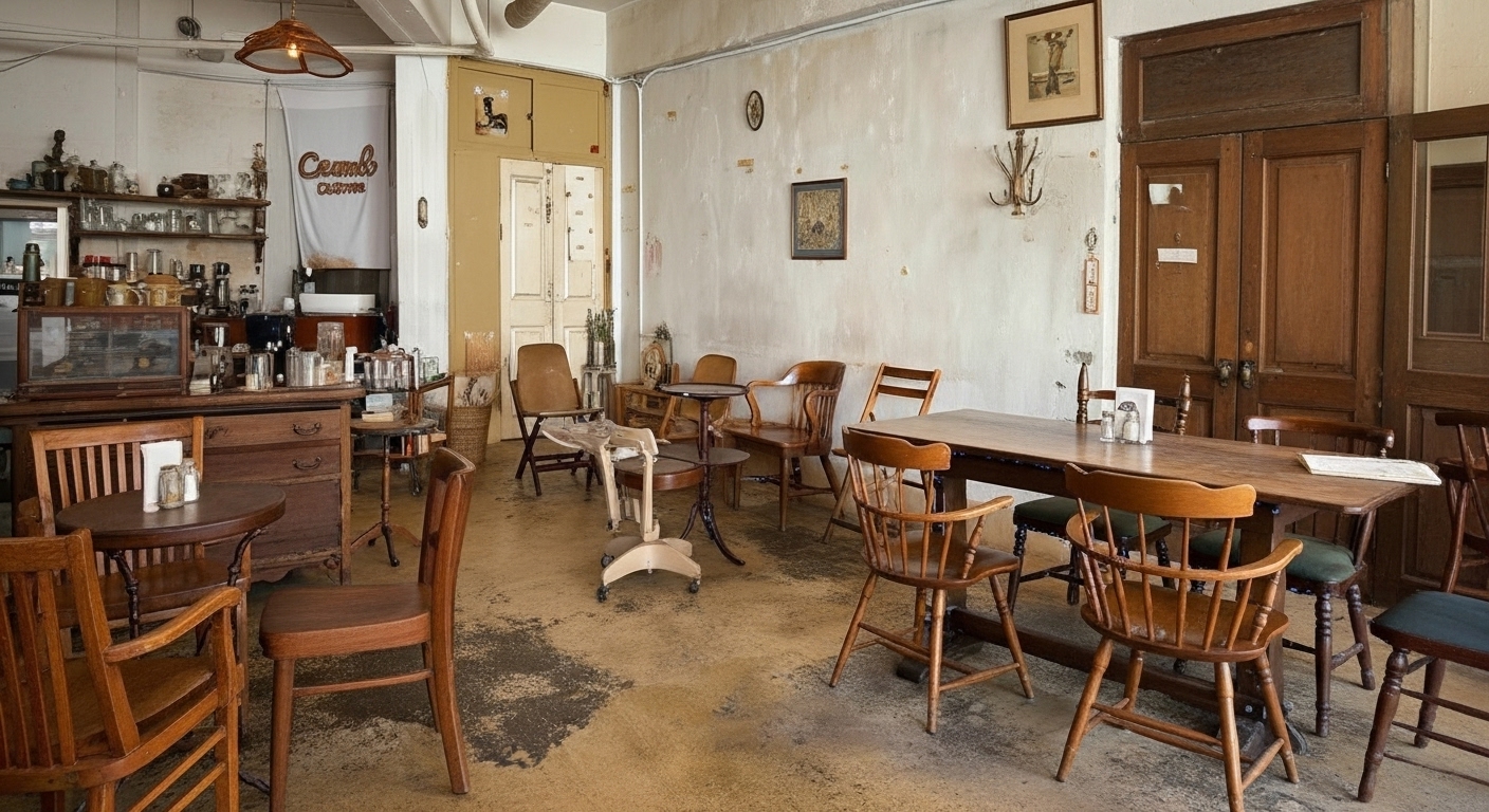 뉴트로 감성! 레트로 빈티지 무드 D. 카멜 성수