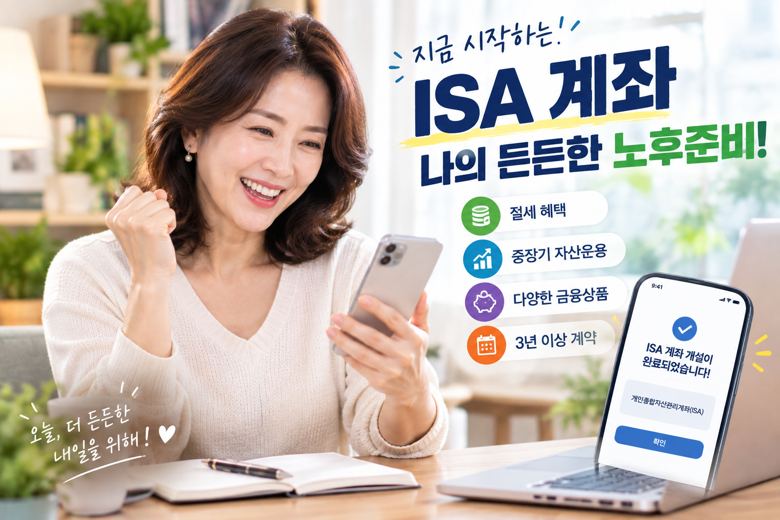 50대 노후준비, ISA 계좌 활용법