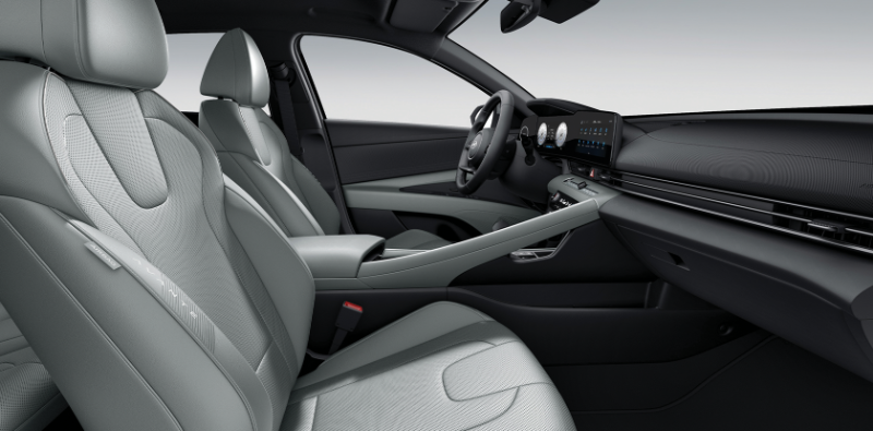 아반떼 하이브리드 실내 컬러