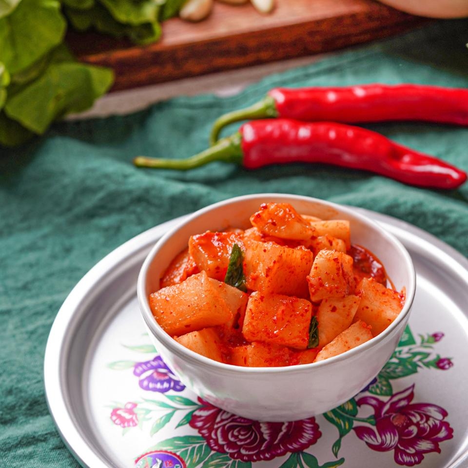 깍두기 맛있게 담는법