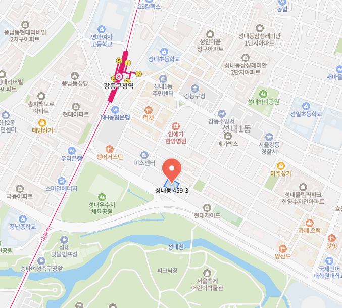 에스아이팰리스 올림픽공원 위치