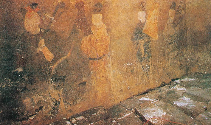 정효공주묘 벽화