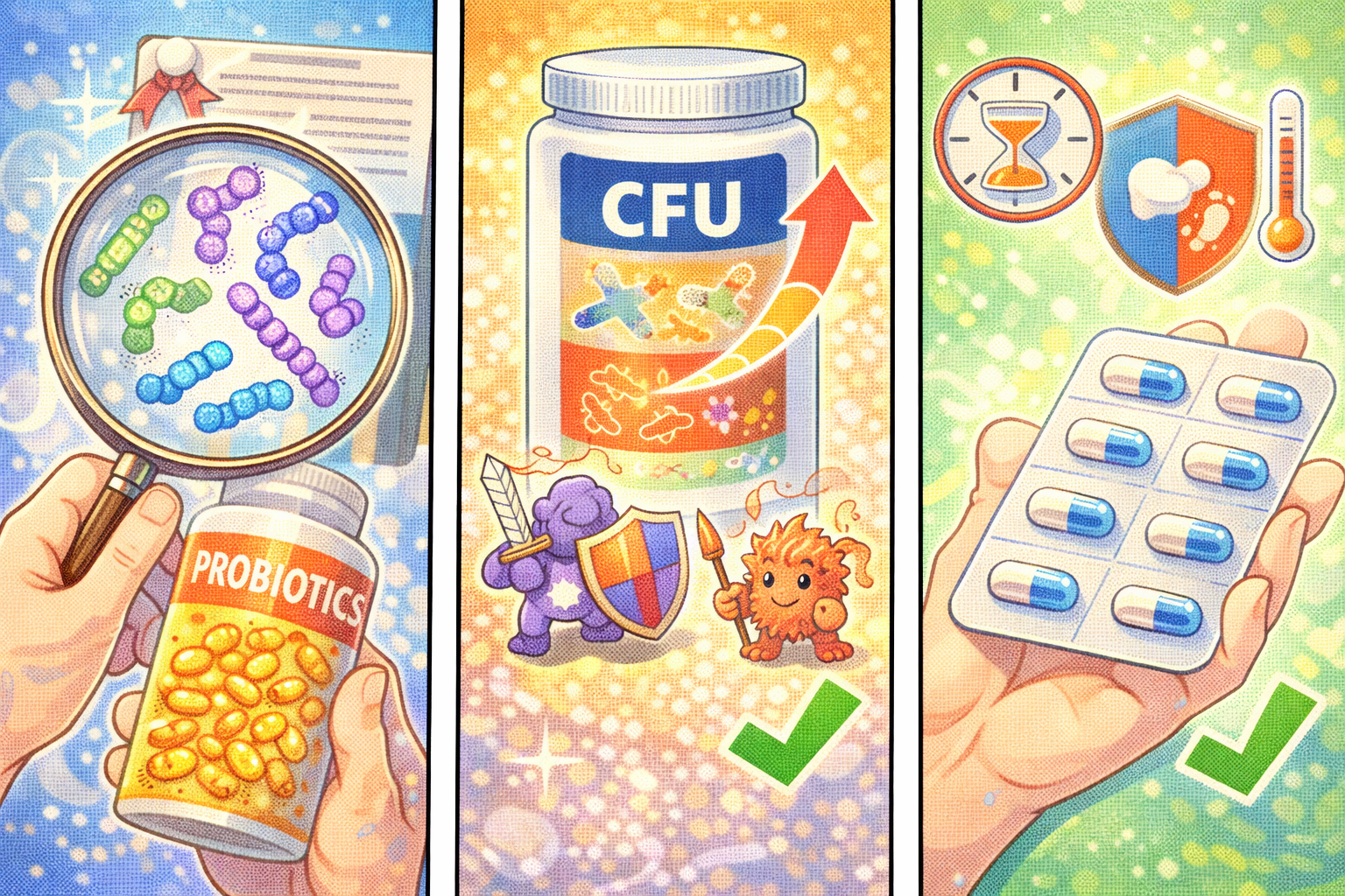 요즘 뜨는 유산균 고르는 기준은? 핵심 3요소! 관련 사진