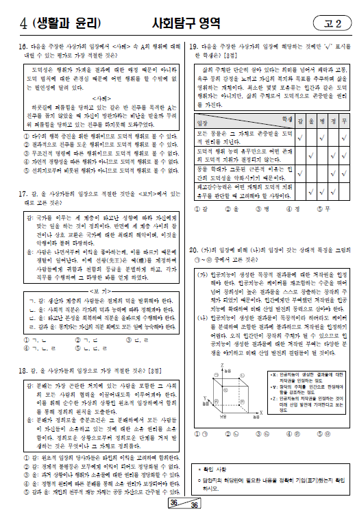 2024-9월-고2-모의고사-생활과 윤리-기출문제-다운