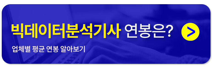 빅데이터 분석기사 연봉