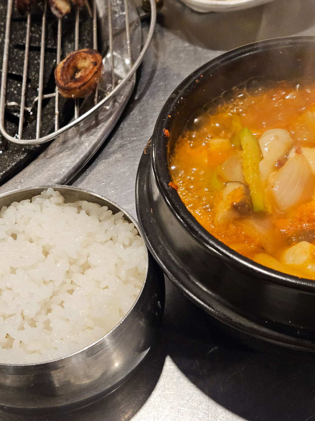 걸리버 막창 버섯된장찌개