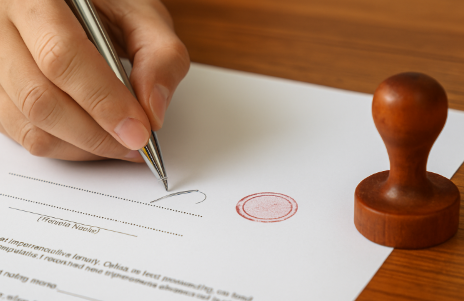 서명 날인이란? 뜻